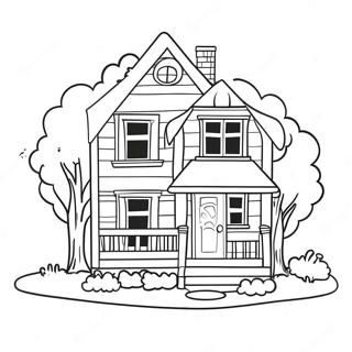 Up House Coloring Page 55823-44543