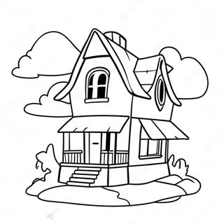 Up House Coloring Page 55823-44544