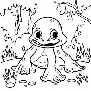 Swamp Coloring Pages