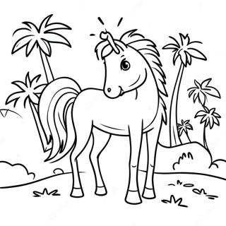 Palm Sunday Coloring Page 5586-4574