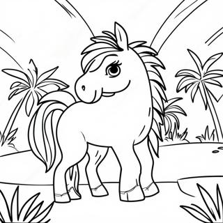 Palm Sunday Coloring Page 5586-4576