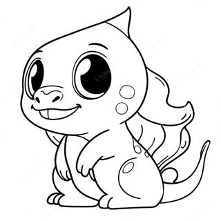 Cute Muto Character Coloring Page 55954-44646