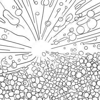 Colorful Confetti Explosion Coloring Page 56004-44687