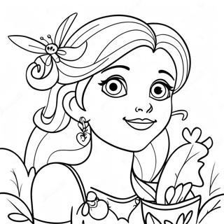 Enchanting Characters Coloring Page 56024-44711