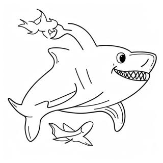 Sharkdog Coloring Page 56033-44708