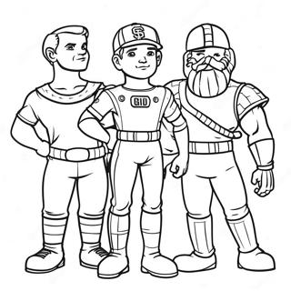 Giants Kid Coloring Page 56073-44742