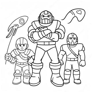 Giants Kid Coloring Page 56073-44744