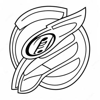 Carolina Hurricanes Logo Coloring Page 56093-44758