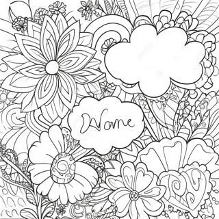 Positive Messages Coloring Page 56113-44772