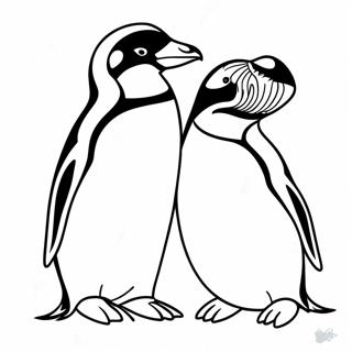 Penguin Family Coloring Page 56123-44783