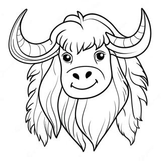 Yak Coloring Page 56143-44798