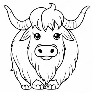 Yak Coloring Page 56143-44799