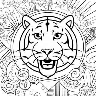 Detroit Tigers Coloring Pages