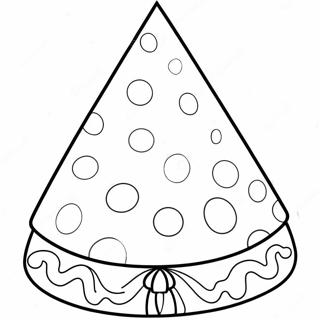 Party Hat Coloring Pages