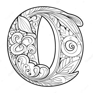 Letter O Coloring Pages