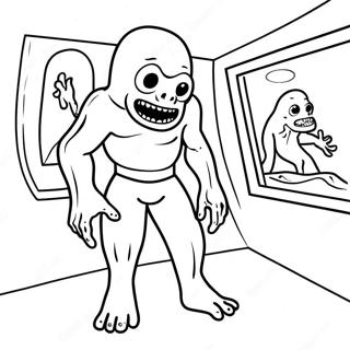 Scp 096 Coloring Pages