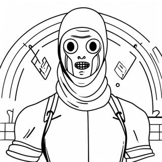 Scp 096 Coloring Page 56183-44830