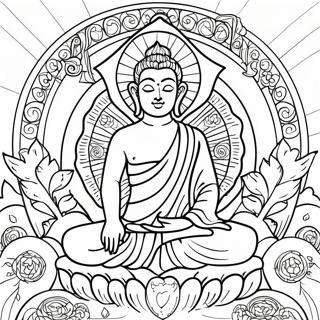 Enlightenment Spiritual Coloring Pages