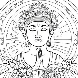 Enlightenment Spiritual Coloring Page 56223-44866