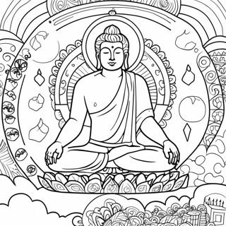 Enlightenment Spiritual Coloring Page 56223-44867