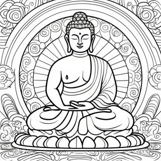 Enlightenment Spiritual Coloring Pages