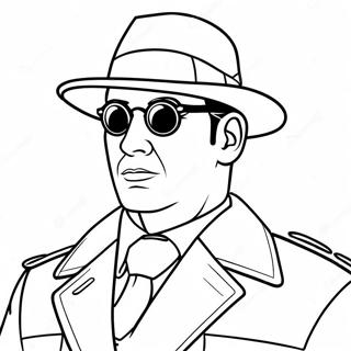 Spy Coloring Page 56233-44872