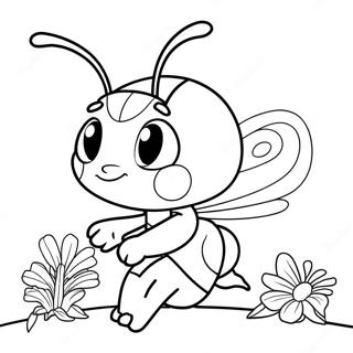 Maya The Bee Coloring Pages