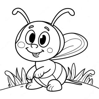 Maya The Bee Coloring Page 56243-44874