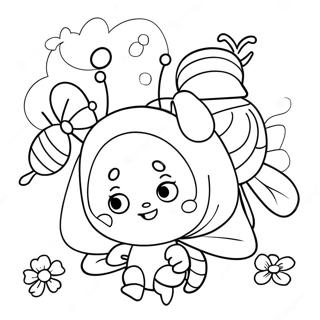 Maya The Bee With Friends Coloring Page 56244-44883