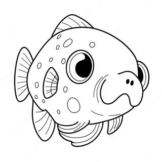 Blob Fish Coloring Page 56263-44890