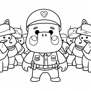 Cute Roblox Soldier Piggy Coloring Page 56274-44905