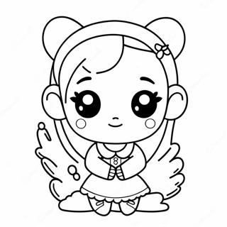 Cute Gacha Life Girl Coloring Page 562-451