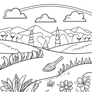 Heartland Landscape Coloring Page 56313-44941