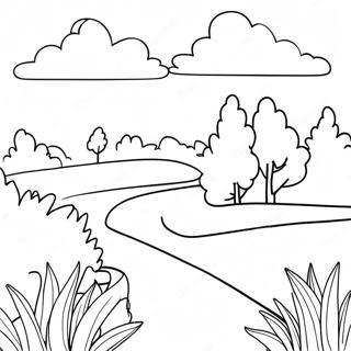 Heartland Landscape Coloring Page 56313-44943