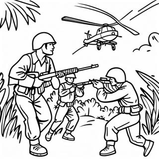 Vietnam War Coloring Pages