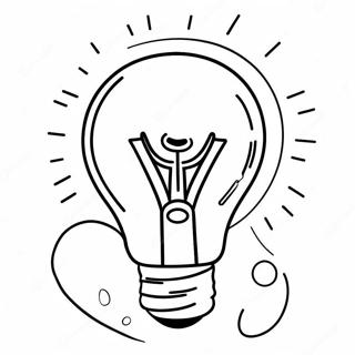 Light Bulb Coloring Page 56333-44949