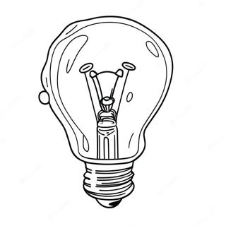 Light Bulb Coloring Page 56333-44951