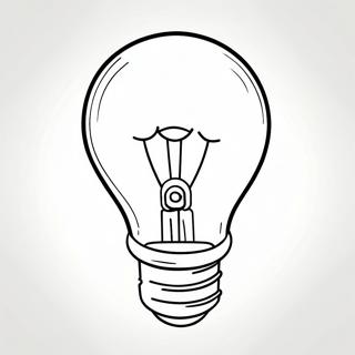 Light Bulb Coloring Page 56333-44952