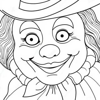 Art The Clown Coloring Page 56353-44962