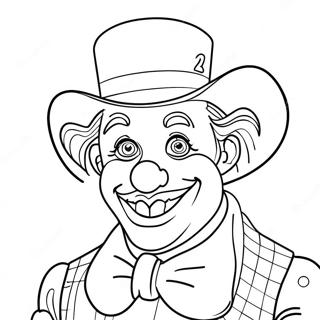 Art The Clown Coloring Page 56353-44964