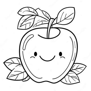 A Is For Apple Coloring Page 56364-44978