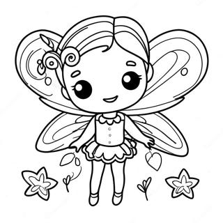 Fairy Paper Doll Coloring Page 56433-45030