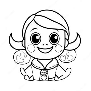 Brownie Girl Scout Logo Coloring Page 56473-45066