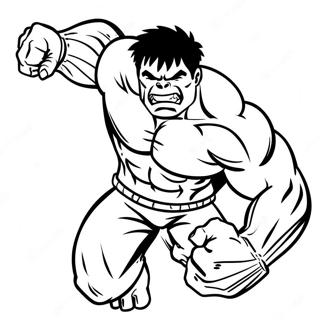 Hulk Smash Coloring Page 56514-45097