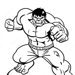 Hulk Smash Coloring Page 56514-45100