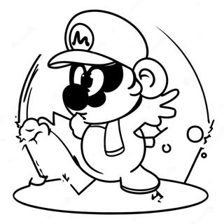 Ice Mario Coloring Page 56543-45117