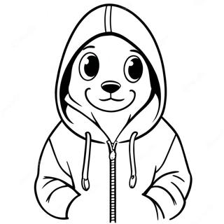 Ranboo With Colorful Hoodie Coloring Page 56574-45142