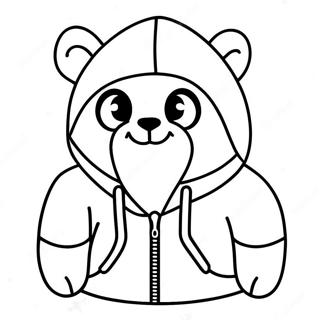 Ranboo With Colorful Hoodie Coloring Page 56574-45144