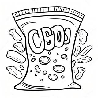 Hot Cheetos Bag Coloring Page 56593-45158