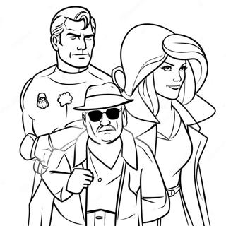 Movie Characters Coloring Page 56613-45176